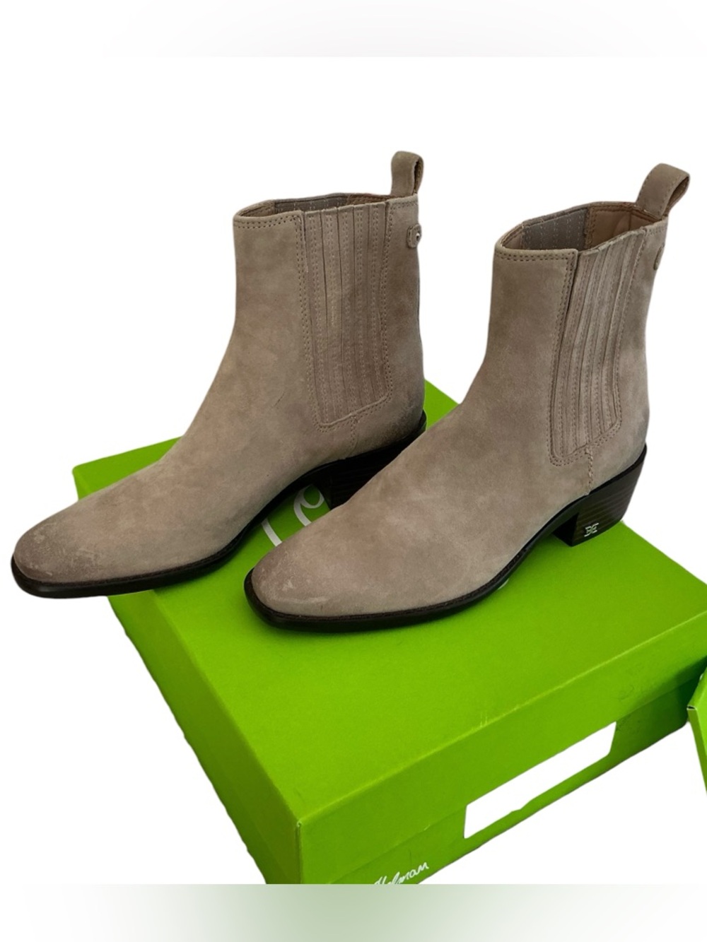 Sam Edelman Boots Suede Bronson Booties Size 6M NWT